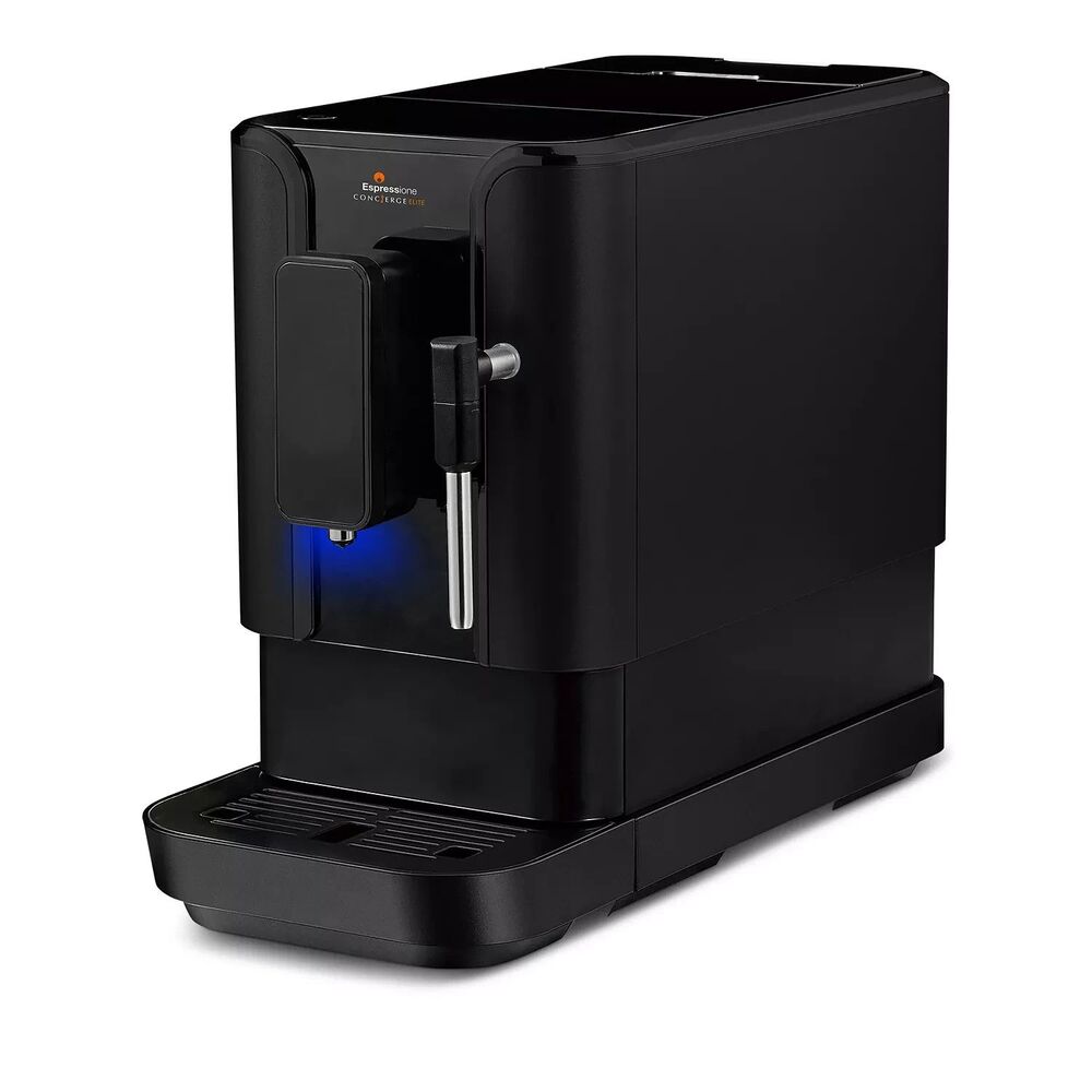 Espressione Concierge Elite Coffee Espresso Machine Infinite Black 20Bar Grinder